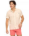 Chubbies M Performance Friday Shirt THE SURF SIGNAL TAN