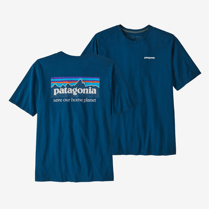 Patagonia M P-6 Mission Organic T-Shirt LAGOM BLUE
