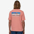 Patagonia M SS P-6 Mission Organic Tee SUNFADE PINK