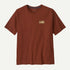 Patagonia M SS Skyline Stencil Organic Tee DRIED VANILLA