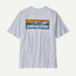 Patagonia M SS Boardshort Logo Tee WHITE