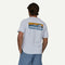 Patagonia M SS Boardshort Logo Tee WHITE