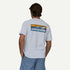Patagonia M SS Boardshort Logo Tee WHITE