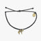 Pura Vida Zebra Gold Charm Bracelet BLACK