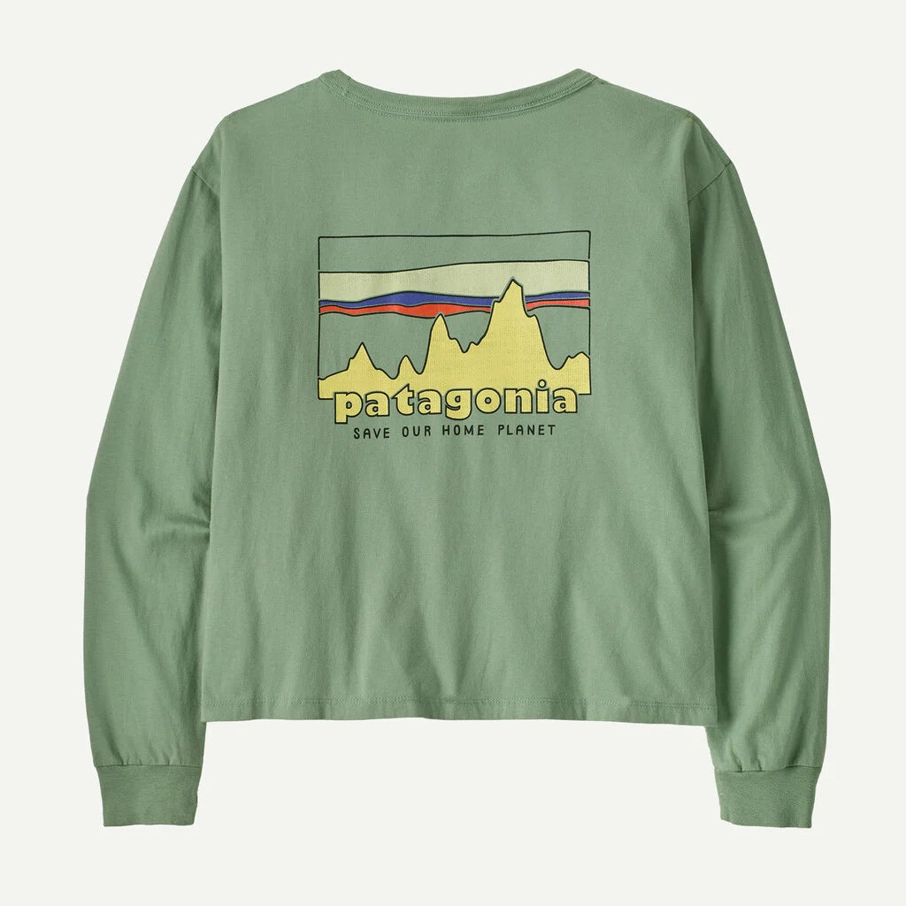 Patagonia W LS '73 Skyline Easy Cut Tee ELLWOOD