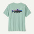 Patagonia M SS Fitz Roy Trout Tee THIN ICE