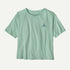 Patagonia W SS Protect Rainforests Easy Cut Tee THIN ICE