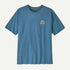 Patagonia M SS Great Waves Responsibilitee SHORE BLUE