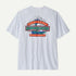 Patagonia M SS Great Waves Responsibilitee WHITE