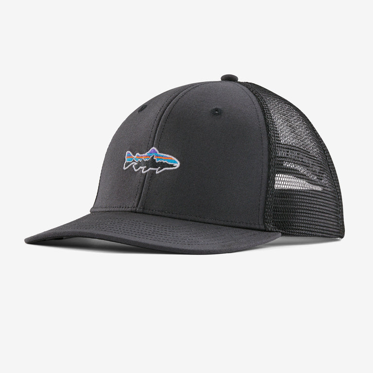 Patagonia Stand Up Trout Trucker Hat INK BLACK