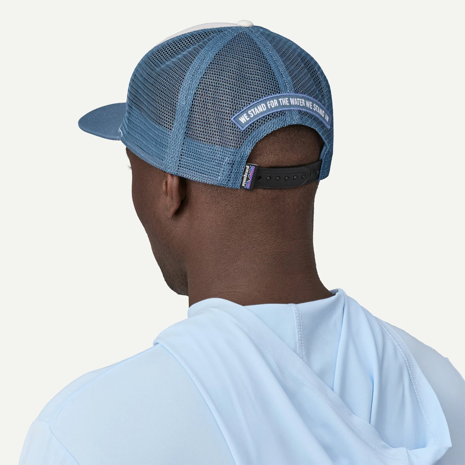 Patagonia Stand Up Trout Trucker Hat WHITE