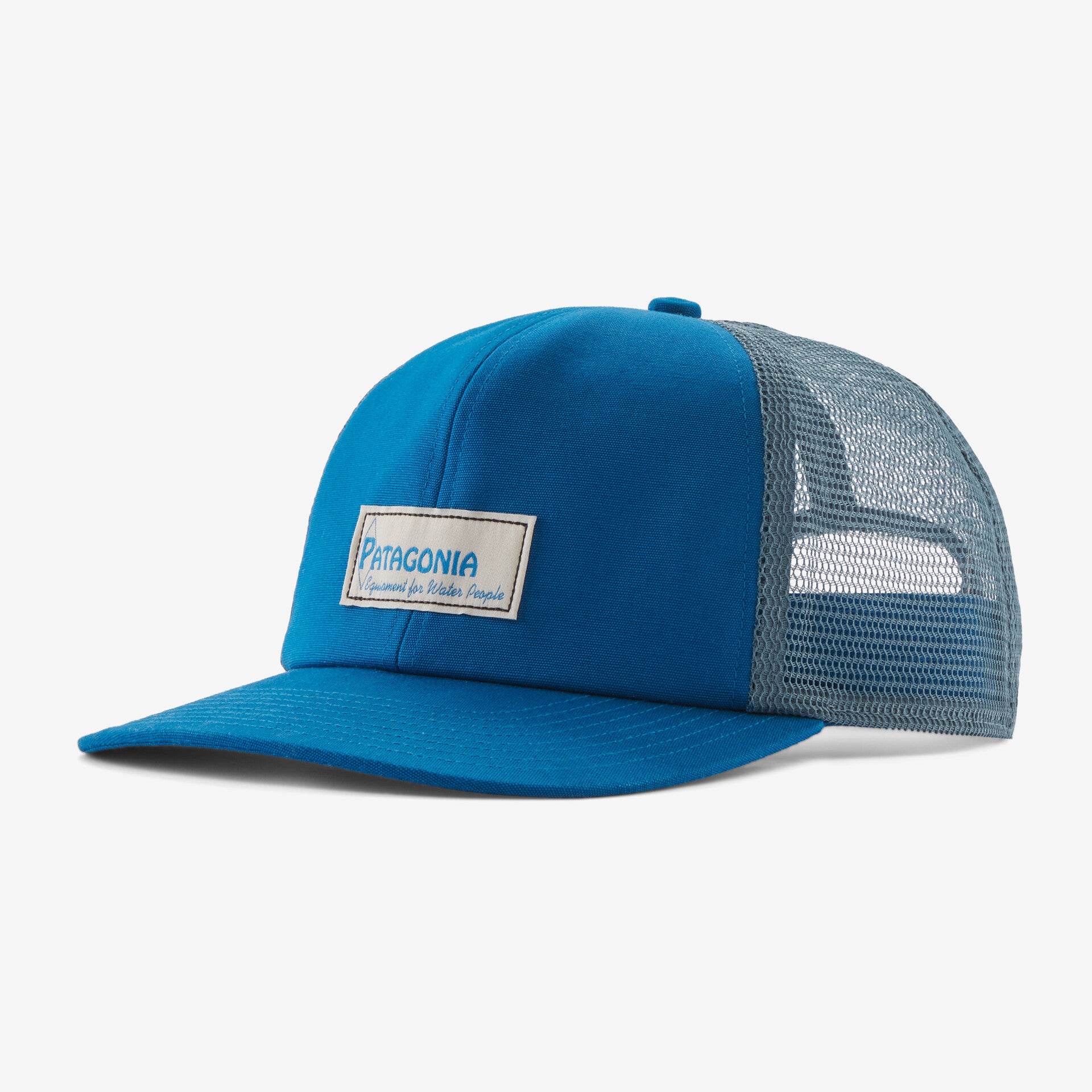 Patagonia Relaxed Trucker WATER PEOPLE LABEL: ENDLESS BLUE