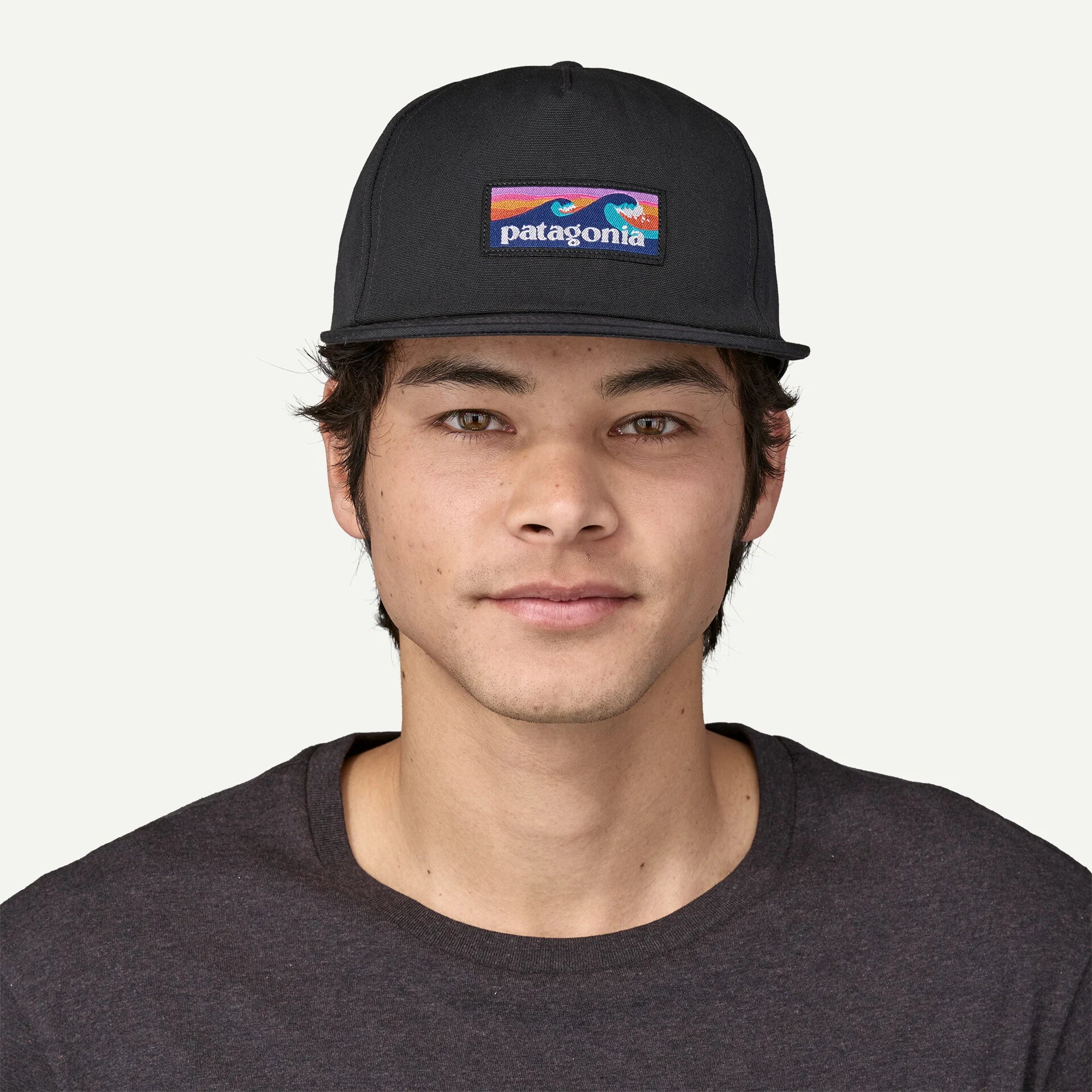 Patagonia Boardshort Label Funfarer Cap INK BLACK