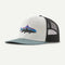 Patagonia Fitz Roy Trout Trucker WHITE / BLUE SAGE