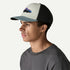 Patagonia Fitz Roy Trout Trucker WHITE / BLUE SAGE
