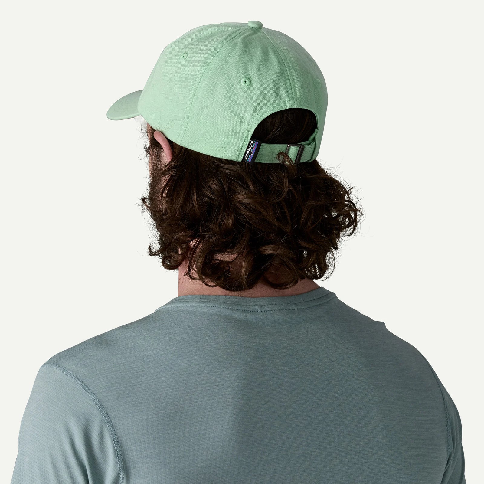 Patagonia P-6 Label Trad Cap RINSED GREEN