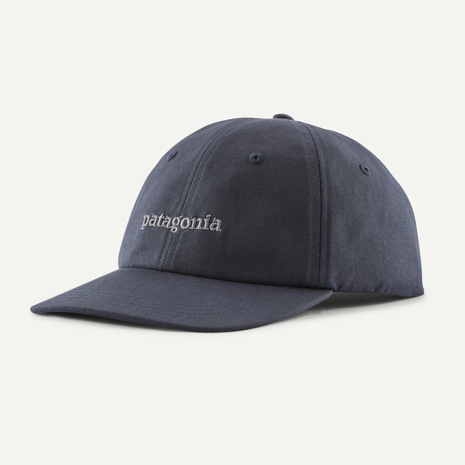 Patagonia Fitz Roy Icon Trad Cap TEXT LOGO SMOLDER BLUE