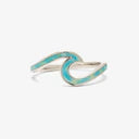 Pura Vida Tie Dye Wave Ring SILVER
