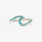 Pura Vida Tie Dye Wave Ring SILVER