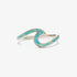 Pura Vida Tie Dye Wave Ring SILVER