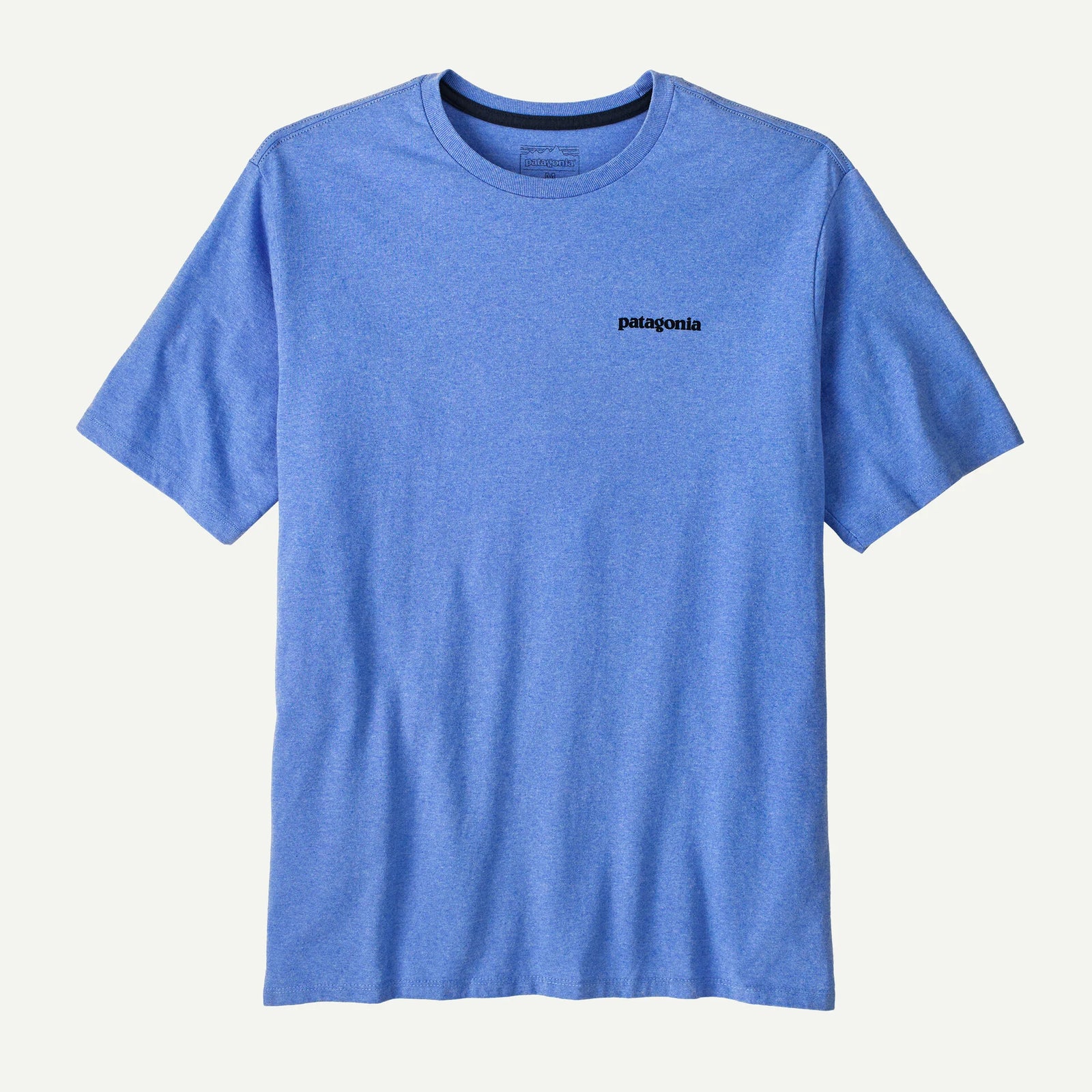 Patagonia M SS P-6 Logo Responsibilitee ABUNDANT BLUE