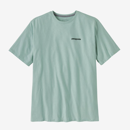 Patagonia M SS P-6 Logo Resposibilitee WISPY GREEN