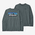 Patagonia M LS P-6 Logo Responsibili-Tee NOUVEAU GREEN