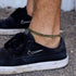 Pura Vida Men's Original Anklet OLIVE