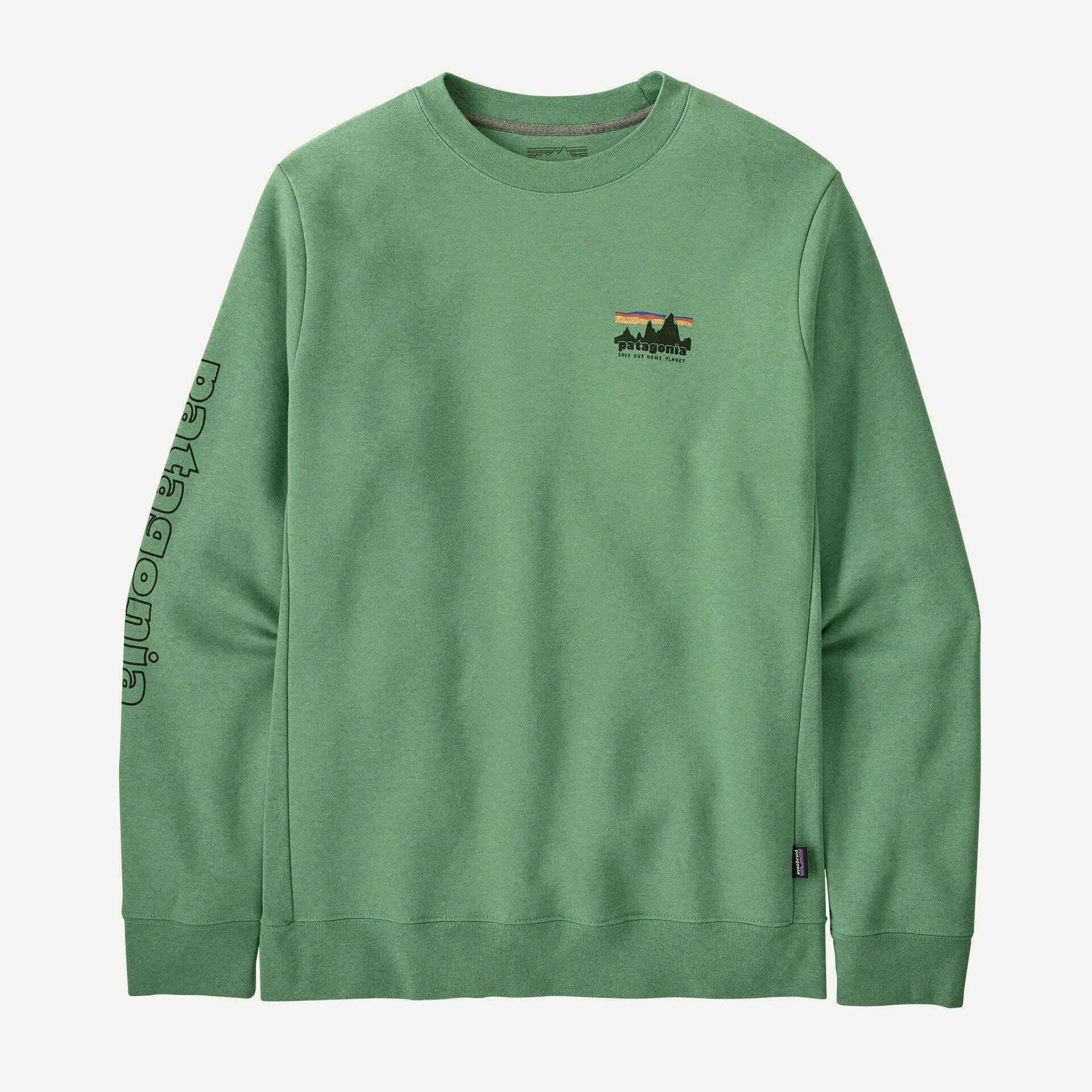 Patagonia M '73 Skyline Uprisal Crew ELLWOOD GREEN