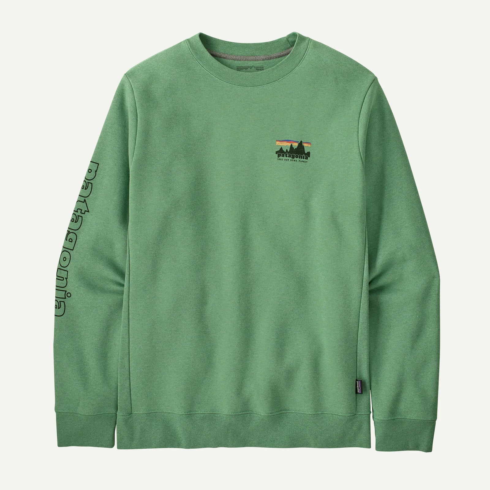 Patagonia M '73 Skyline Uprisal Crew ELLWOOD GREEN