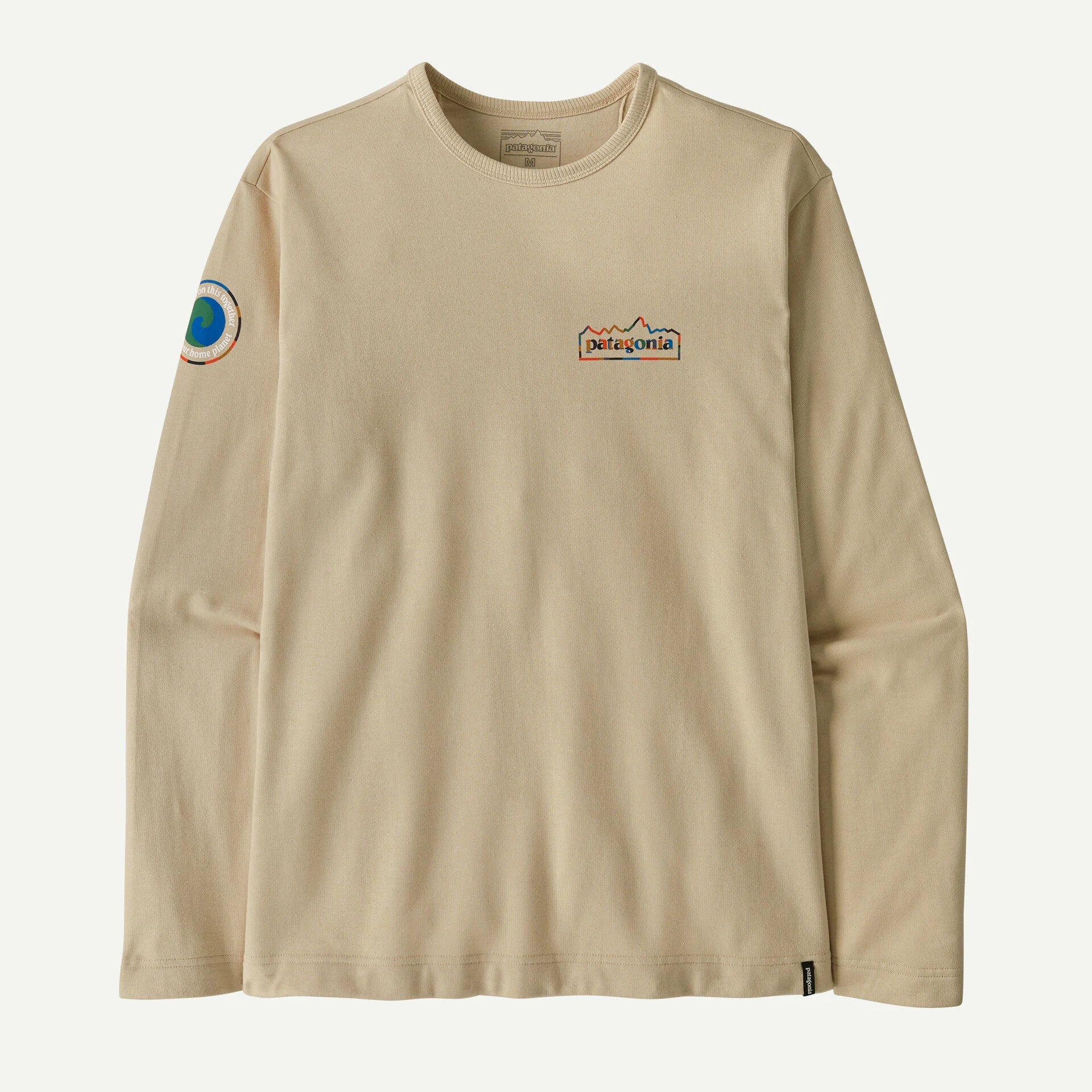Patagonia M LW Unity Fitz Wildrise Crew PUMICE