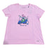 LIG W SS Crusher Vee Naive Frog Surf City PINK