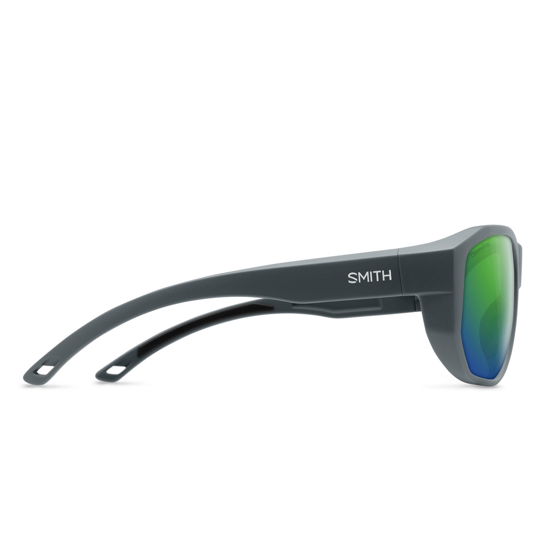 Smith Outrigger ChromaPop Green Cat 3 MATTE SLATE