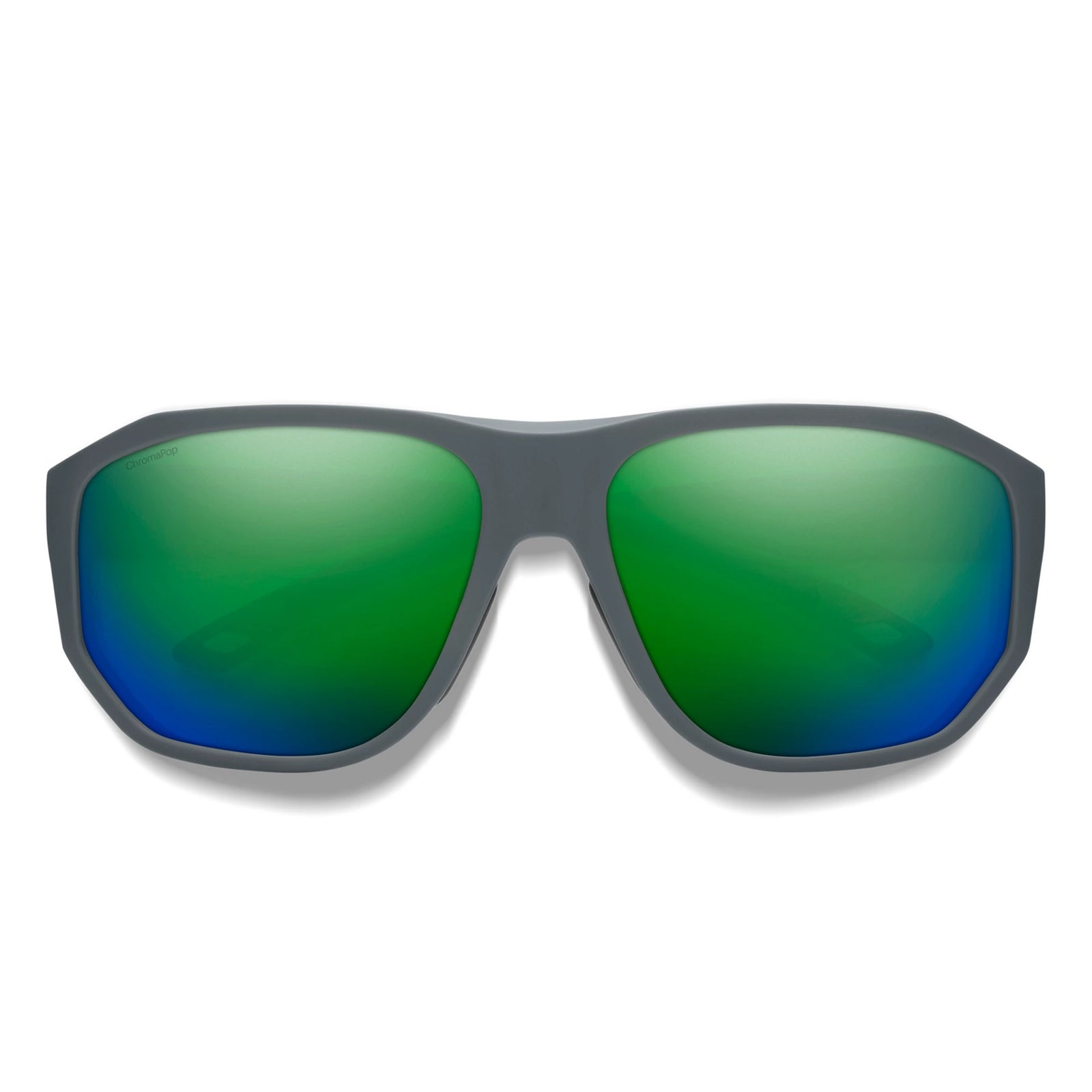 Smith Outrigger ChromaPop Green Cat 3 MATTE SLATE