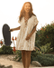 Sand Cloud Cover Up Daisy Stripe MULTI
