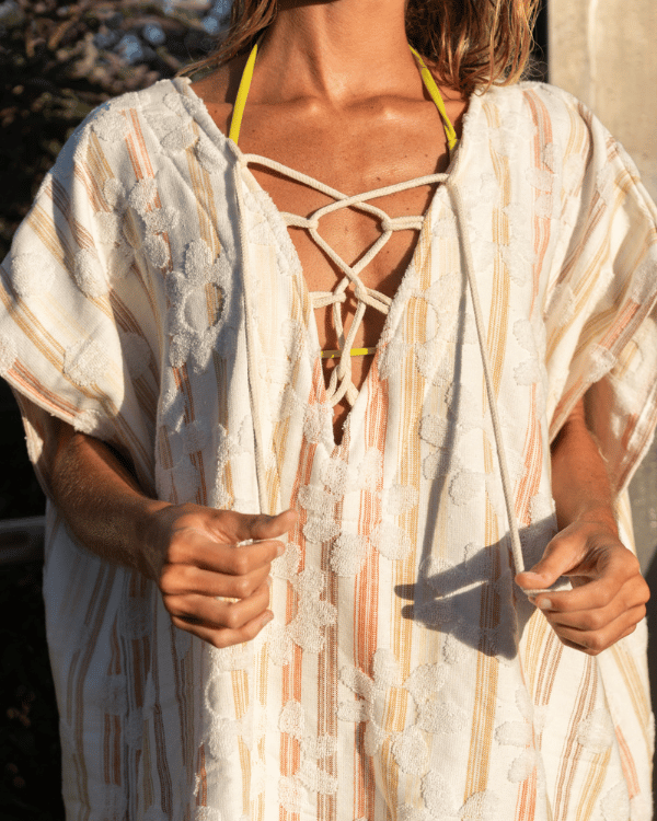 Sand Cloud Cover Up Daisy Stripe MULTI