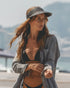 Hemlock Hat Co Capri Visor ONYX
