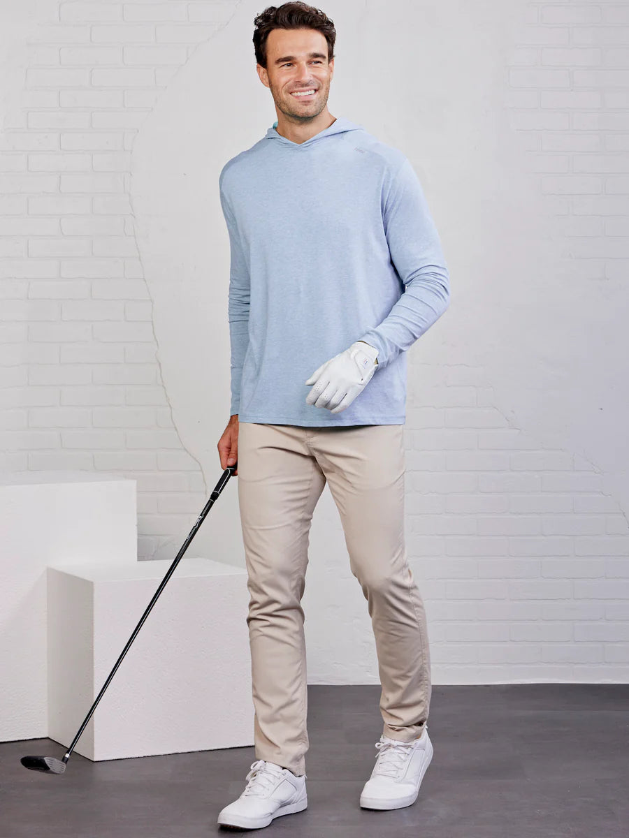 Tasc M Carrollton Hoodie CLOUD HEATHER