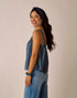 Carve Designs W Liv Stitched Top CAPTAIN TEXTURE