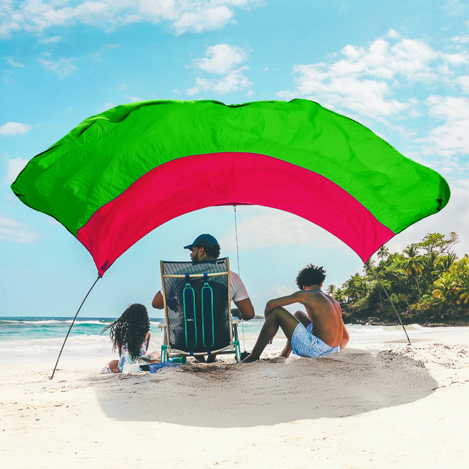 Shibumi Shade with Wind Assist | Mini HIBISCUS