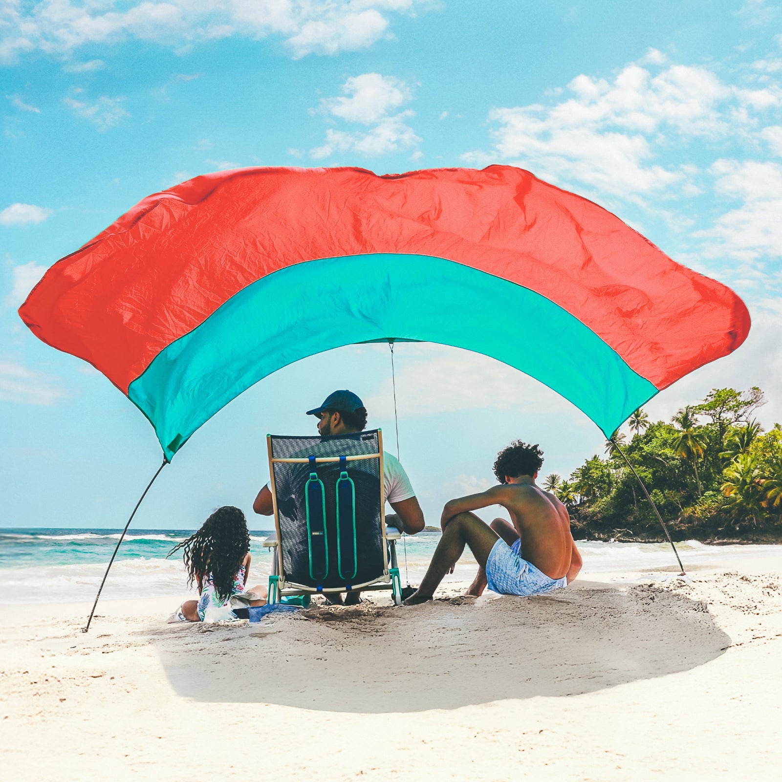 Shibumi Shade with Wind Assist | Mini SEA GLASS