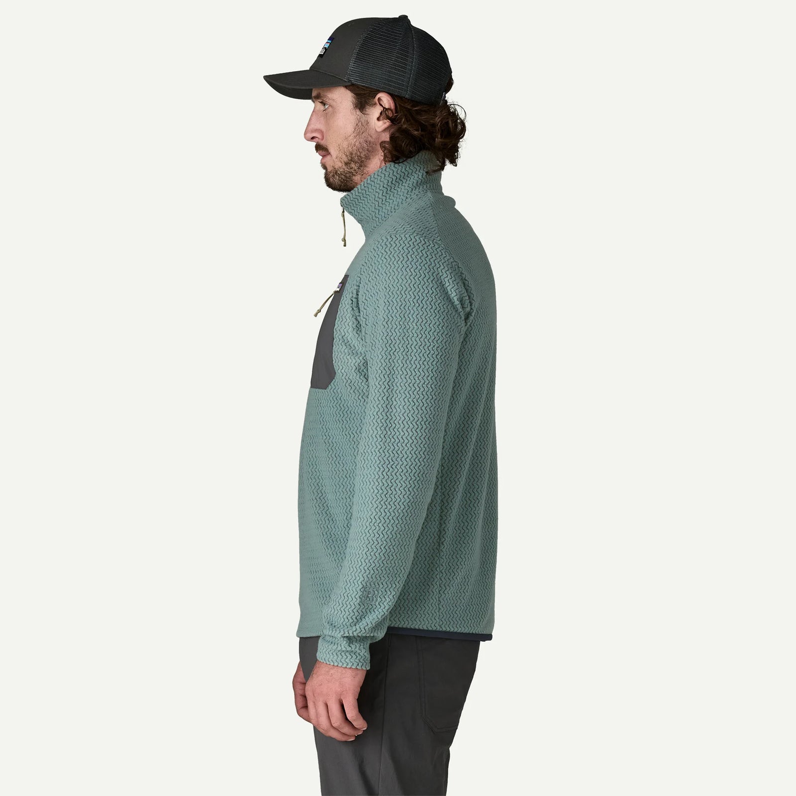 Patagonia M R1 Air Zip Neck BLUE SAGE