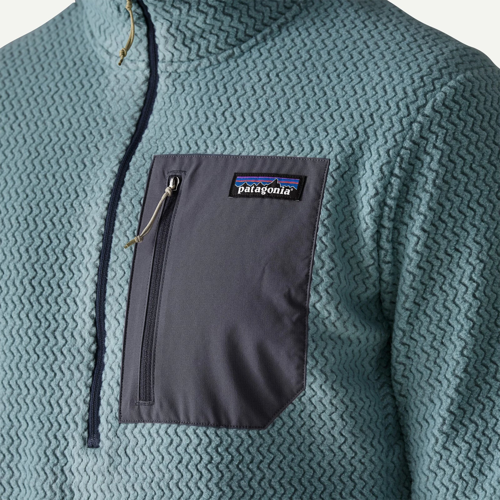 Patagonia M R1 Air Zip Neck BLUE SAGE