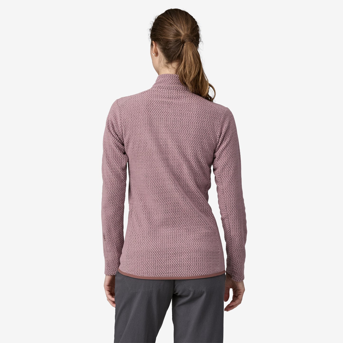 Patagonia W R1 Air Zip Neck STORMY MAUVE