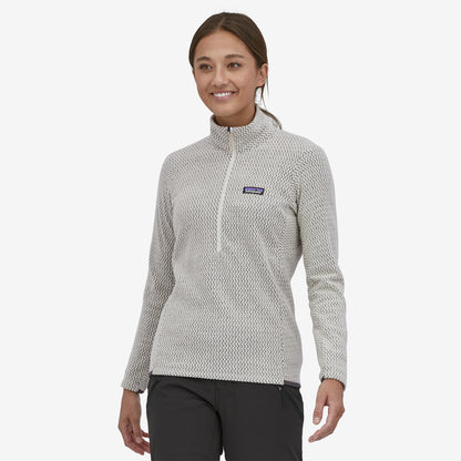 Patagonia W R1 Air Zip Neck WOOL WHITE