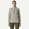 Patagonia W R1 Air Fleece Zip Neck BIRCH WHITE