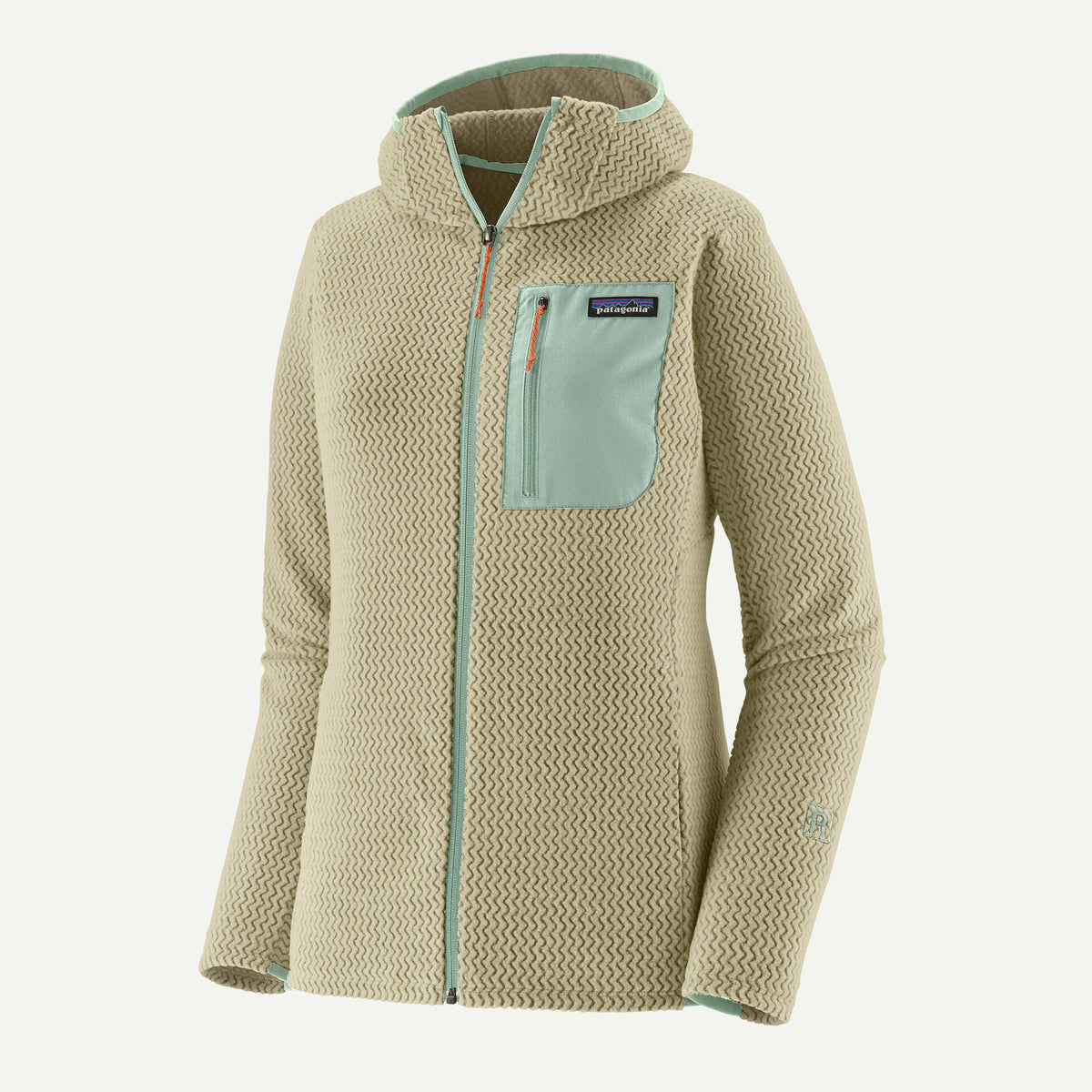 Patagonia W R1 Air Full Zip Hoody WEATHERED STONE