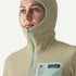 Patagonia W R1 Air Full Zip Hoody WEATHERED STONE