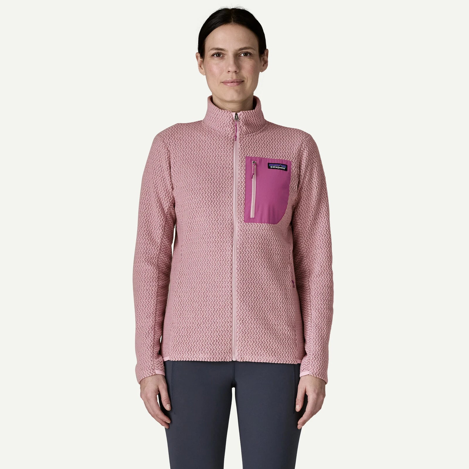 Patagonia W R1 Air Fleece Jacket QUIET VIOLET
