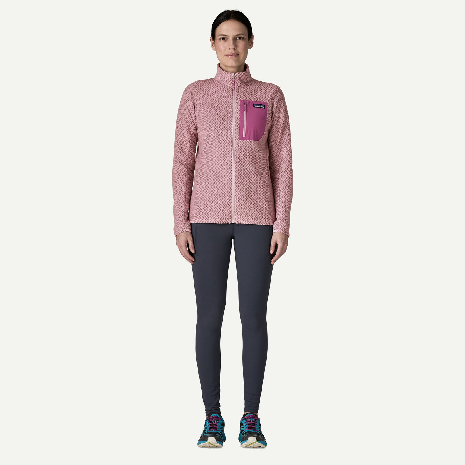 Patagonia W R1 Air Fleece Jacket QUIET VIOLET